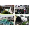 10x12ft Heavy Duty Poly Tarp/ Silver+Black