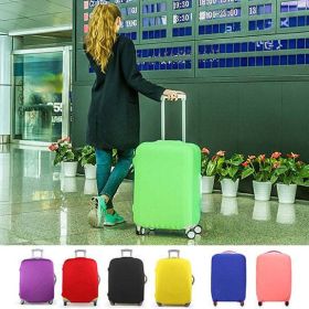 Bagkini Bag Covers Be Travel Savvy With Journey Collection (Color: Lime Green, size: Medium -24" Tall)