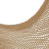 Caribbean Large Hammock Chair Swing Seat Hanging Chair with Tassels Tan  XH