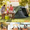 5-8 Person Pop Up Tent Automatic Setup Camping Tent Waterproof Instant Setup Tent with 4 Tent Poles 2 Mosquito Net Windows Carrying Bag for Hiking Cli